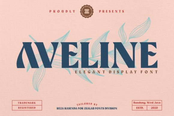 Aveline: A Modern Display Font for Editorial Design
