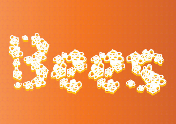 Bees Font for Campaign Creatives