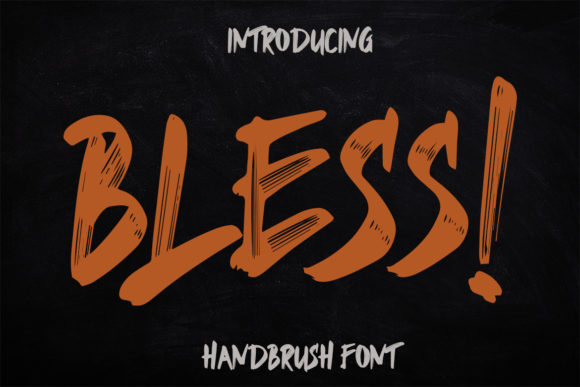 Bless Font for Handmade Creations and Branding