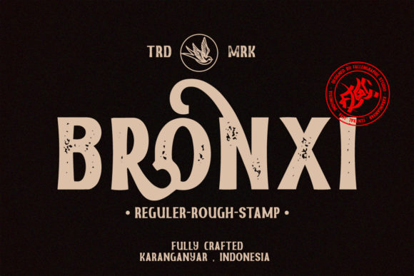 Bronxi: A Bold Display Font for Editorial Elegance