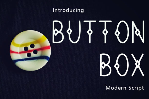 Button Box: A Versatile Display Font for Editorial Design
