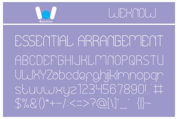 Essential Arrangement Font for Professional Branding