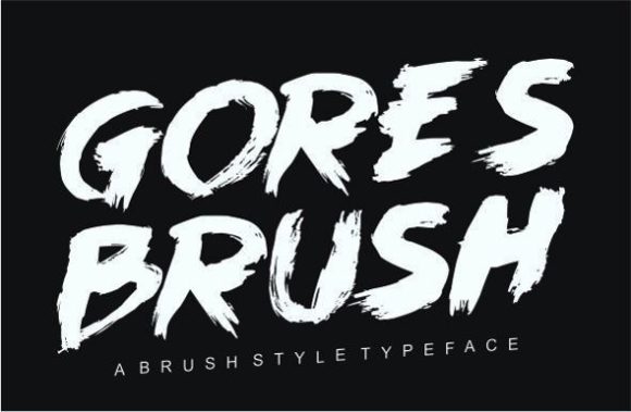 Goresbrush: A Bold Font for Eye-Catching Campaigns