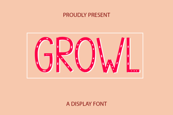 Growl Font for Professional Branding and Design