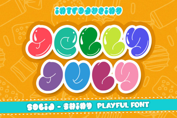 Jelly July: A Playful Typeface for Modern Editorial Design