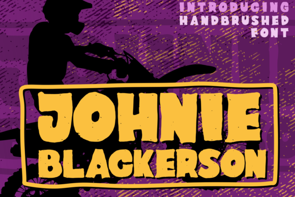 Johnie Blackerson: A Bold Display Font for Impactful Campaigns