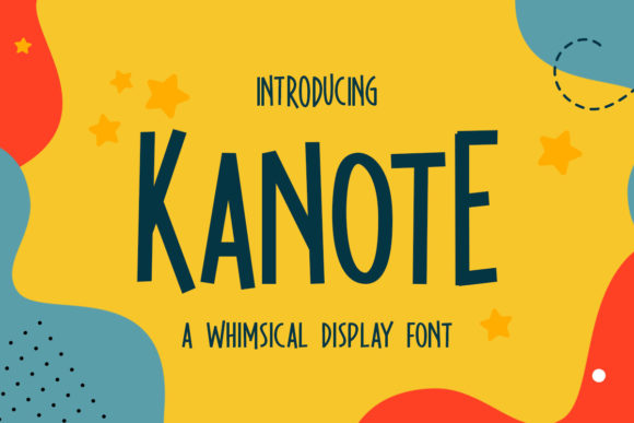 Kanote: A Quirky Display Font for Editorial Elegance