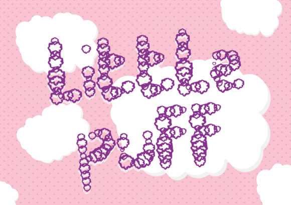 Little Puff: A Quirky Display Font for Editorial Design