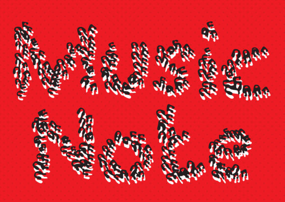Music Note: A Fun Display Font for Creative Branding