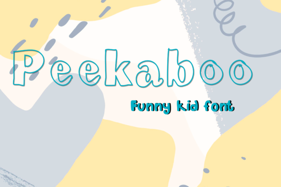 Peekaboo: A Playful Display Font for Bold Visuals