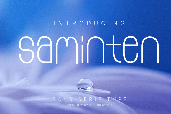 Saminten: A Display Font That Elevates Your Editorial Design