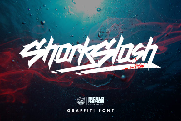 Sharklash Font for Modern Editorial Design