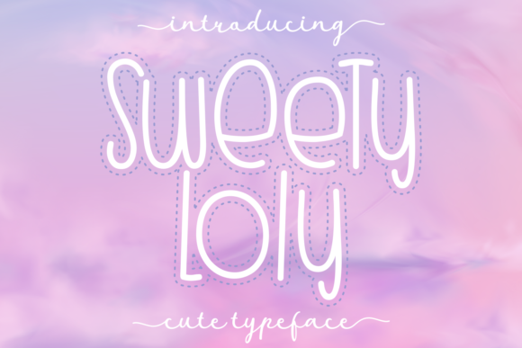 Sweety Loly: A Joyful Display Font for Web Design