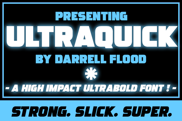Ultraquick: A Bold Display Font for Eye-Catching Campaigns