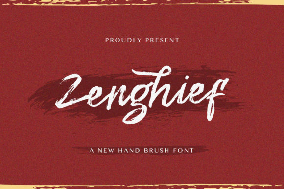 Zenghief Font for Web Design and Branding
